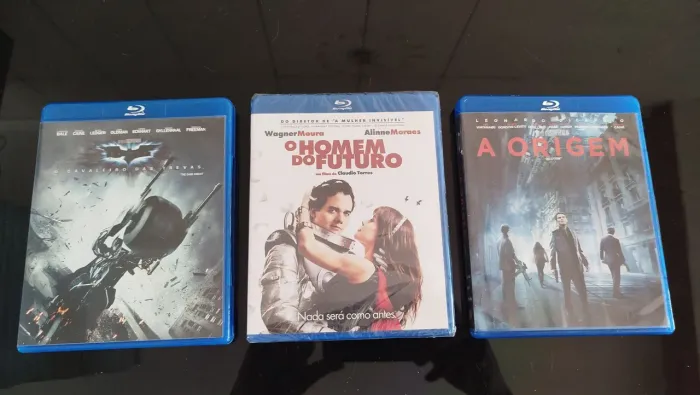 3 DVD blu-ray