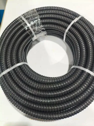 Eletroduto flexível metálico (Sealtubo) c/ capa diâmetro de 3/8" Rolo com 30 metros 