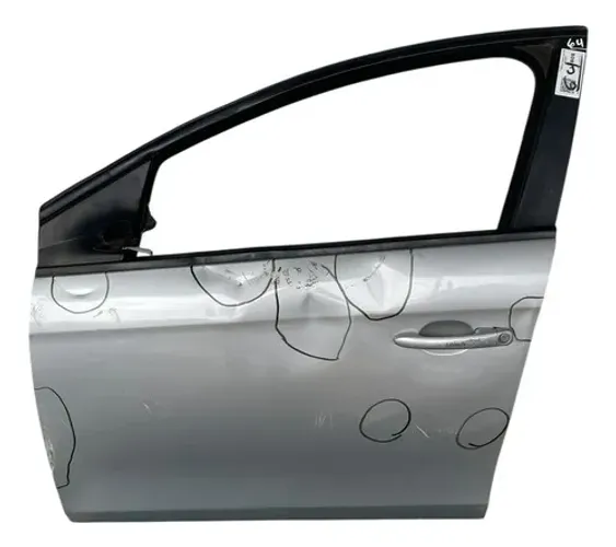 Porta Fiat Bravo 2011/12 Dianteira Esquerda Prata (avariada)