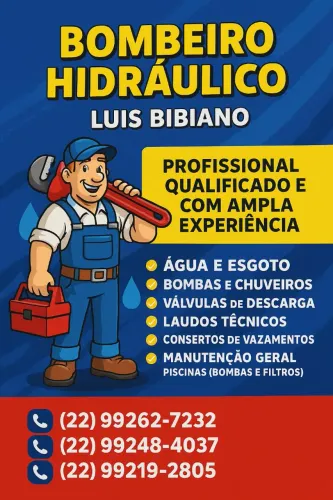 Bombeiro hidráulico e Encanador