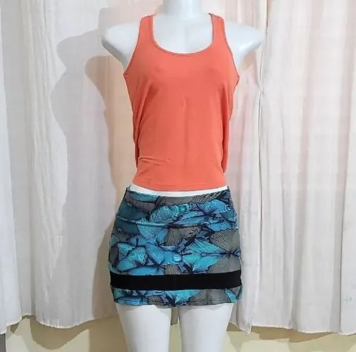 Lote short saia esporte fitness tam P