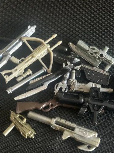 Lote de acessórios vintage anos 80 Rambo Falcon