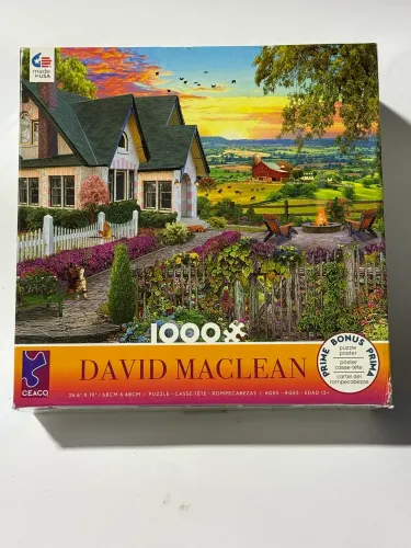 Quebra cabeça Ceaco 1000 peças David Maclean Hilltop View lacrado importado Puzzle