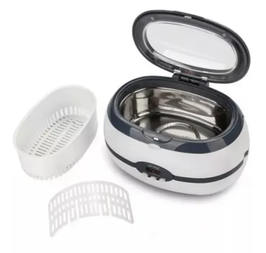 limpador ultrassônico 600ml led 800