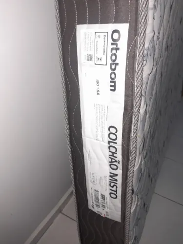 Colchão casal ortobom misto espuma d45