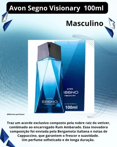 Avon Segno Visionary deo parfum masculino 100ml
