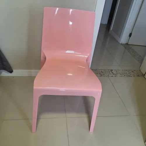 Cadeira rosa