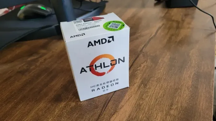 Processador AMD Athlon 3000G AM4 com Vídeo Integrado Radeon Vega 3 (Com Caixa e Cooler)