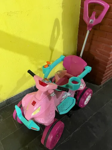 Carrinho de bebê Criança Smart Quadriciclo Unicórnio Rosa