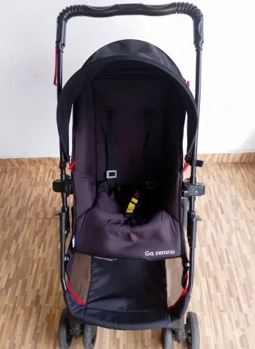 Carrinho de bebê Galzerano 3 rodas