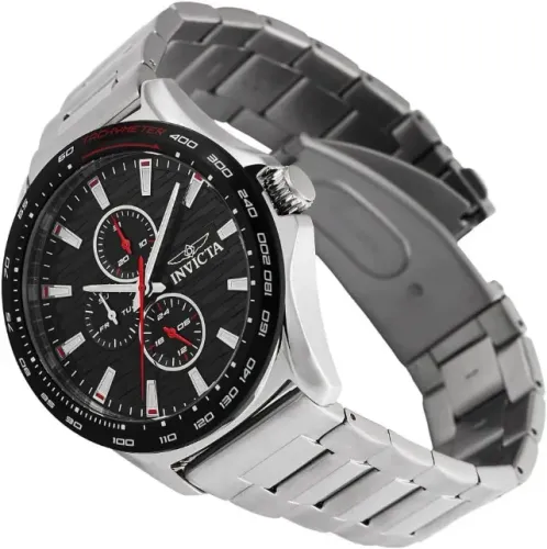 Relógio Masculino Invicta Racing 47550 Aço Inoxidável Original 44mm, quartzo VH67, 12x 42