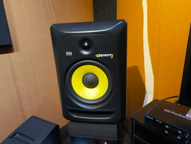 Monitor de Referência Caixa KRK RP8 G3 Novíssimas (Pouco Uso) - Par 