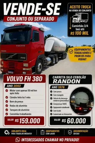 Caminhão Volvo FH 380