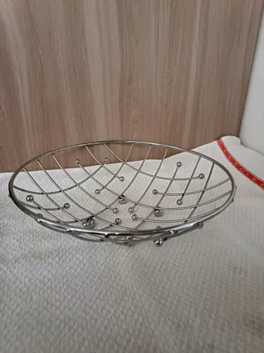 Fruteira de inox