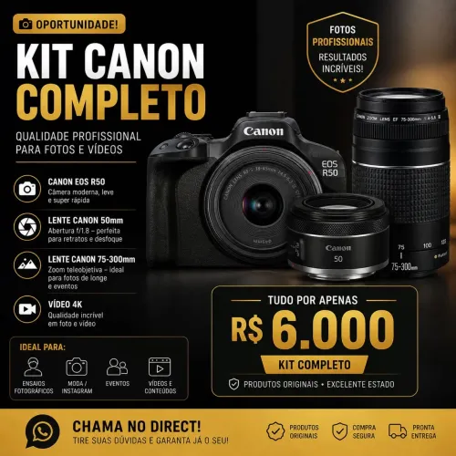 CANON R50 MIRRORLESS