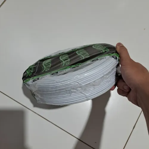 Cabo Paralelo 2 X 2,50 X 50m Branco Novo