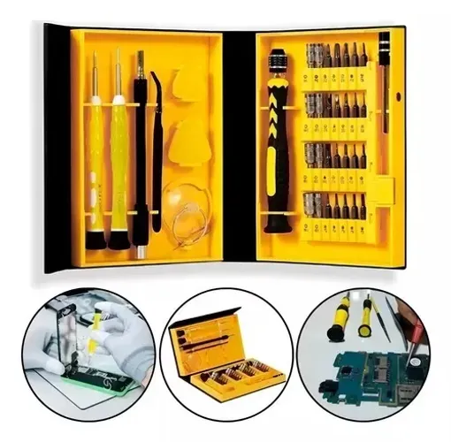 kit chave torx 38pcs profissional para celular bom-3109 bomvink