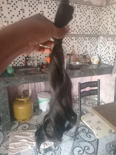 Cabelo humano virgem 
