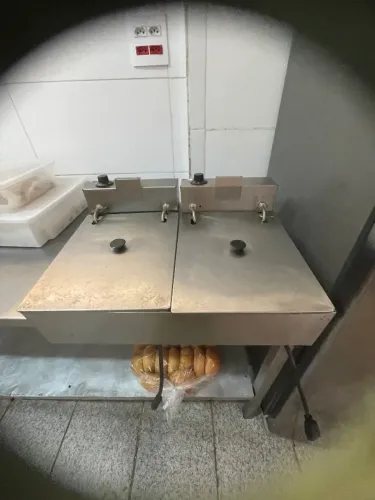 Fritadeira 10l 2 Cubas elétrica óleo