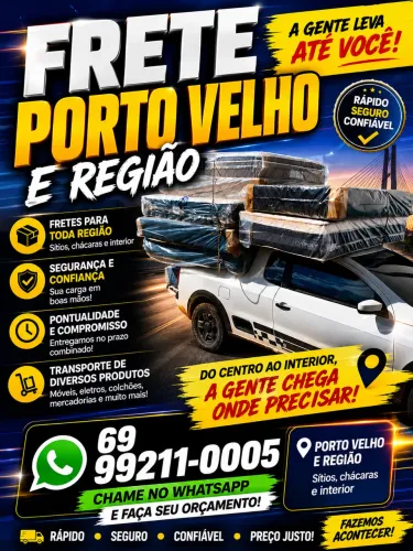 Carreto frete frete mudança frete 