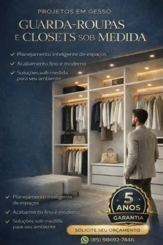 GUARDA Roupa e CLOSETS SOB MEDIDA