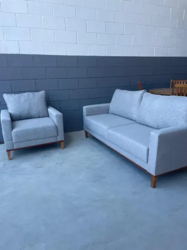 SOFA E POLTRONA ( JOGO, OU SEPARADO, MOSTRUÁRIO)
