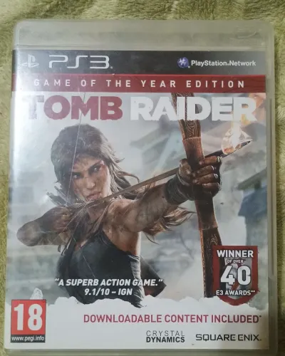 Jogo - Tomb Raider - versão game of The year - Ps3
