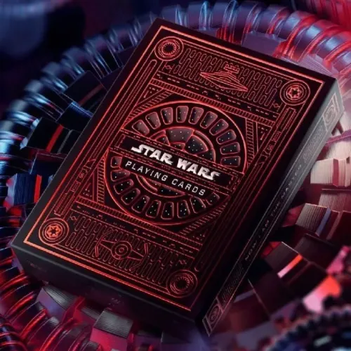 Baralho Star Wars - Dark Side Vermelho - Theory11 | Disney - Premium, oficial e importado