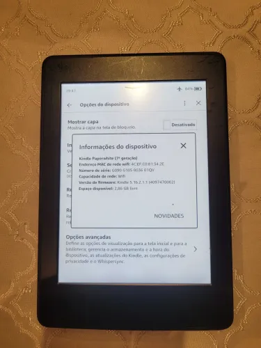 Kindle 7 (sétima) geração