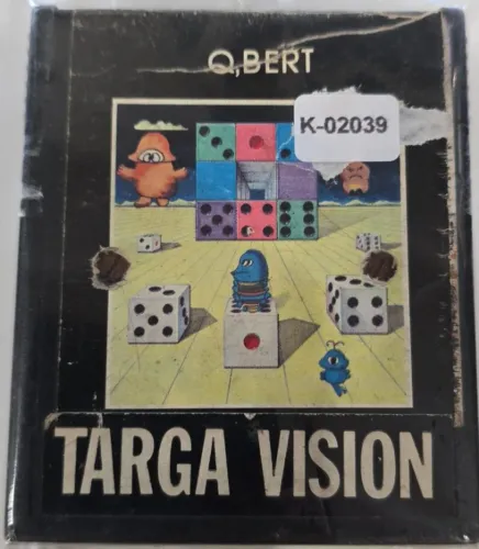 Cartucho Qbert Atari Targa Vision