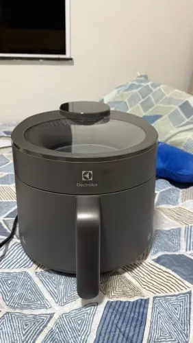 Vendi Air fry Electrolux por Rita Lobo 5,1L Cinza Expert c/Visor 1500W (EAF170)