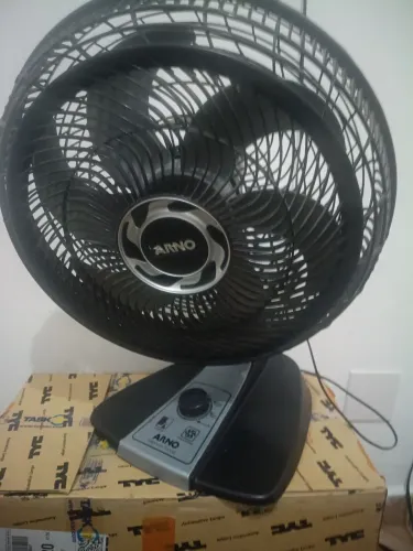 Ventilador da Arno preto excelente