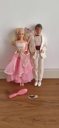 Barbie Baile de Máscaras e Ken Noite dos Sonhos anos 80
