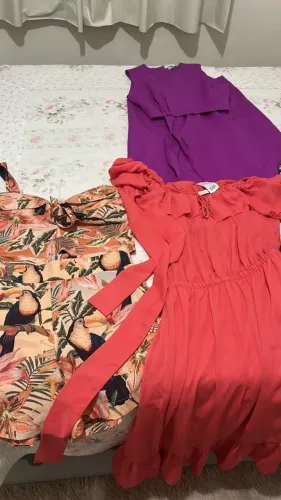 Vestido Laranja 100% Algodão - Frescor e Estilo para o Seu Dia