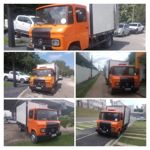 Caminhão direção hidráulica e freio a ar