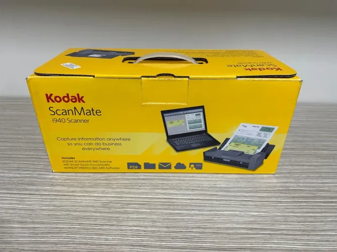 Scanner Kodak Portátil ScanMate Usb i940 I-940Preto