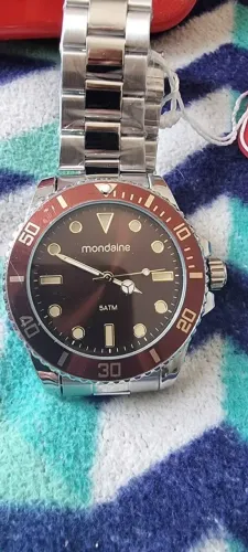 RELÓGIO MONDAINE NOVO NA CAIXA - R$ 200,00