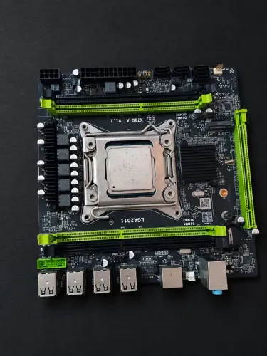 Kit placa mãe x79 xeon memória RAM 16gb