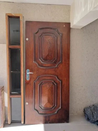 porta para sala de madeira maciça almofadada