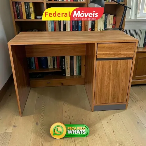 Escrivaninha para Escritório 1 Gaveta Campeã de Vendas - Mega Oferta!