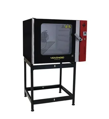 Forno Tubo Curvine Black Gás 5 Esteira Venâncio FTCB5G