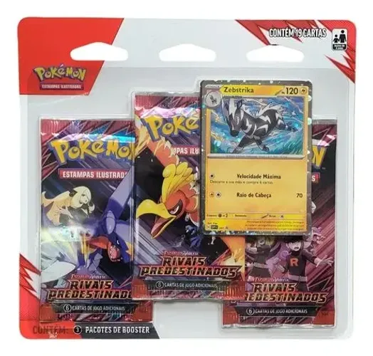 Blister Pokémon TCG Rivais Predestinados