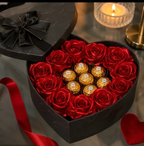 Lindas flores de cetim! Presente eterno 