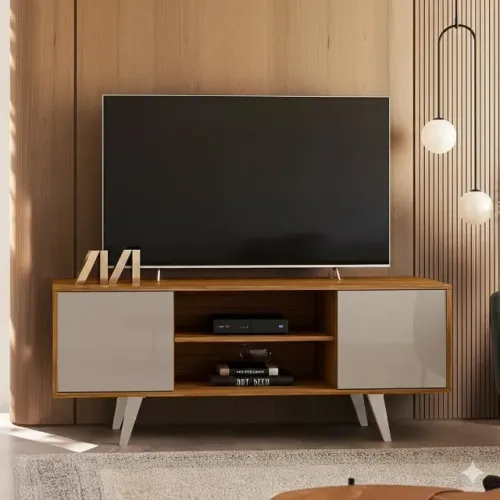 Rack fendi naturale ate 55 polegadas