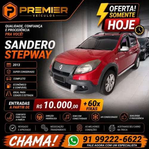 Renault Sandero Stepway Hi-power 1.6 8V 5P 2013