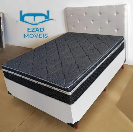 CAMA BOX E BAÚ DE CASAL, SOLTEIRO E SUPER KING