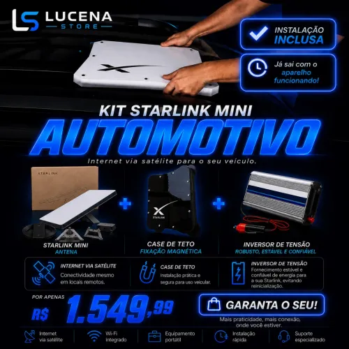 Kit Starlink Mini Automotivo