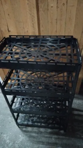 Prateleira estante montavel de plastico 