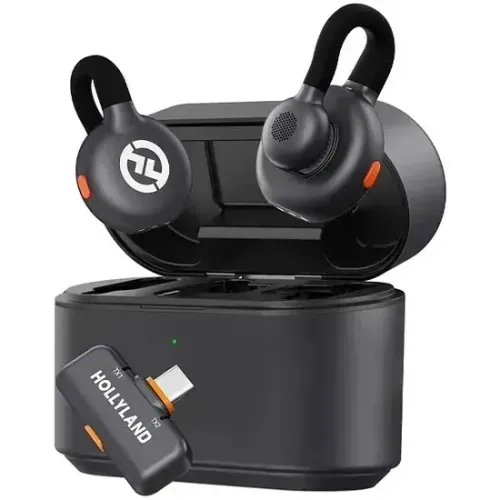 Microfone de Lapela Sem Fio Hollyland Lark M2S com USB-C