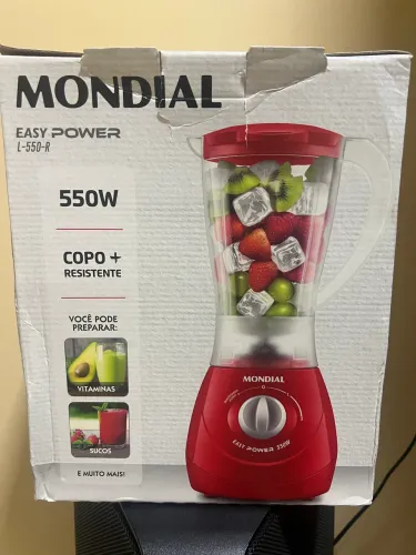 Liquidificador mondial novo